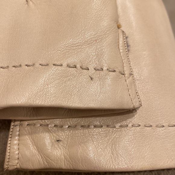 Leather Gloves Fur Inside - Picture 7 of 7